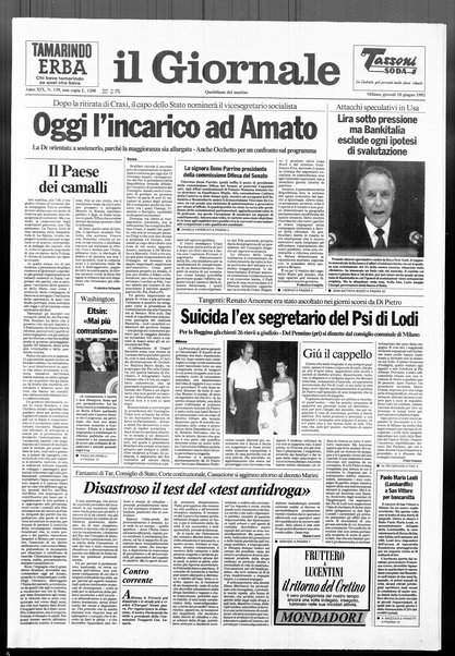 Il giornale : quotidiano del mattino